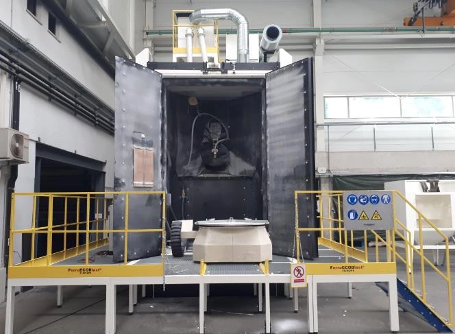 Robotic Dry Blasting Machine Cf Global Technologies Pte Ltd